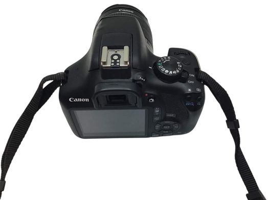 camara digital reflex canon eos 1300d+ef-s 18-55mm 1:3.5-5.6 iii