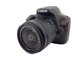 camara digital reflex canon eos 1300d+ef-s 18-55mm 1:3.5-5.6 iii