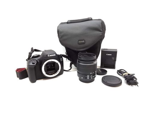 camara digital reflex canon eos 1300d+ef-s 18-55mm 1:3.5-5.6 iii