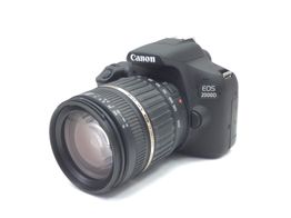 camara digital reflex canon eos 2000d+af 18-200mm