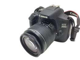 camara digital reflex canon eos 2000d+ef-s 18-55mm dc iii