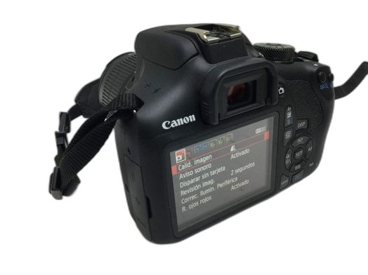 camara digital reflex canon eos 2000d+ef-s 18-55mm dc iii