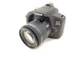 camara digital reflex canon eos 2000d+ef-s 18-55mm dc iii