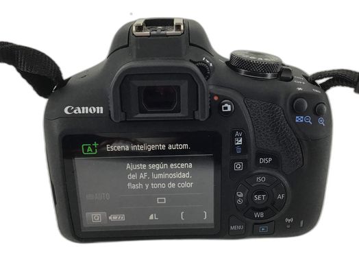 camara digital reflex canon eos 2000d+ef-s 18-55mm dc iii