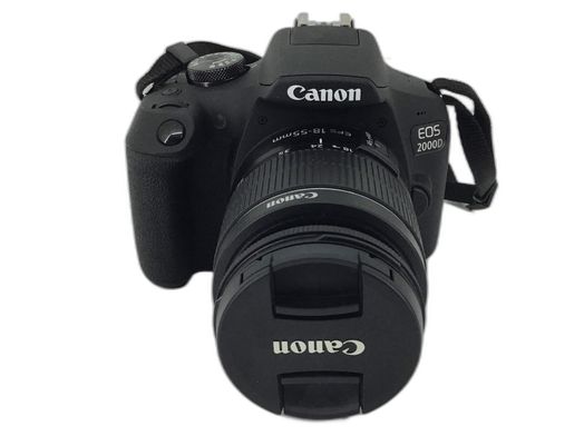 camara digital reflex canon eos 2000d+ef-s 18-55mm dc iii