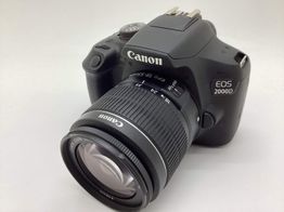 camara digital reflex canon eos 2000d+ef-s 18-55mm dc iii