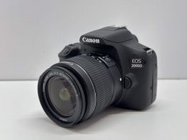 camara digital reflex canon eos 2000d+ef-s 18-55mm dc iii