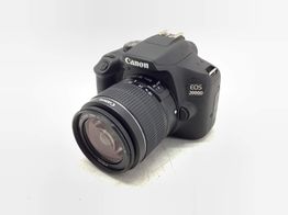 camara digital reflex canon eos 2000d+ef-s 18-55mm dc iii