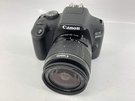 camara digital reflex canon eos 2000d+ef-s 18-55mm dc iii