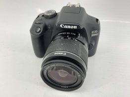 camara digital reflex canon eos 2000d+ef-s 18-55mm dc iii