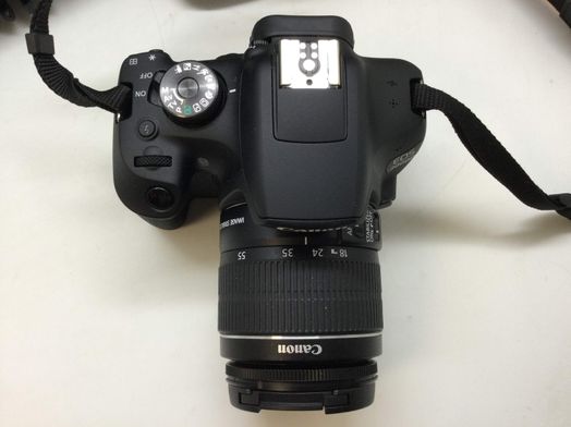 camara digital reflex canon eos 2000d+ef-s 18-55mm dc iii