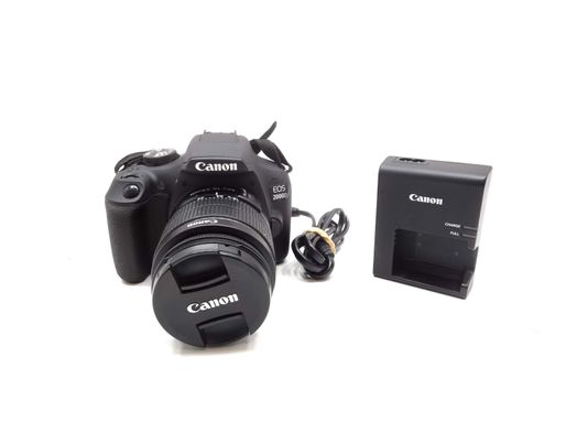 camara digital reflex canon eos 2000d+ef-s 18-55mm dc iii
