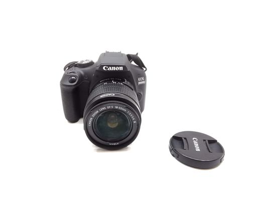 camara digital reflex canon eos 2000d+ef-s 18-55mm dc iii