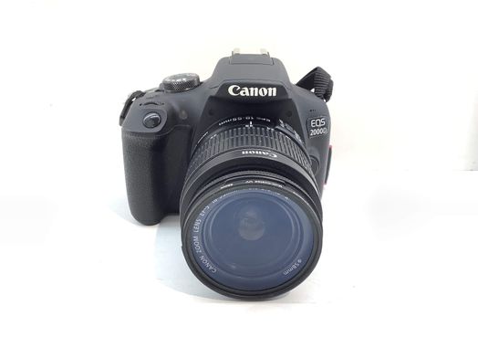 camara digital reflex canon eos 2000d+ef-s 18-55mm dc iii