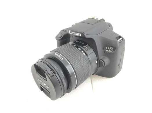 camara digital reflex canon eos 2000d+ef-s 18-55mm dc iii