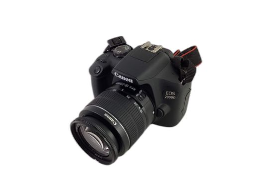 camara digital reflex canon eos 2000d+ef-s 18-55mm dc iii