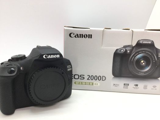 camara digital reflex canon eos 2000d