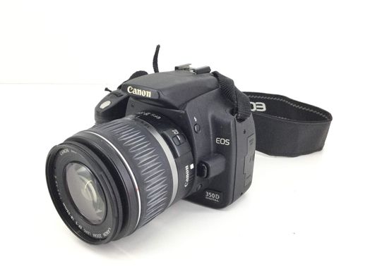 camara digital reflex canon eos 350d+ef-s 18-55mm 1:3.5-5.6 ii