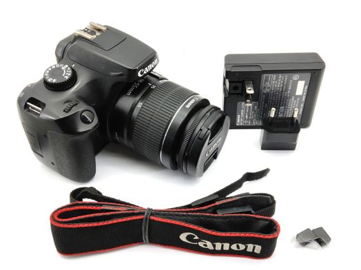 camara digital reflex canon eos 4000d+ef-s 18-55mm iii