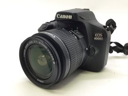 camara digital reflex canon eos 4000d+ef-s 18-55mm iii