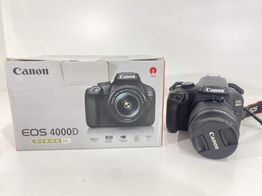 camara digital reflex canon eos 4000d+ef-s 18-55mm iii