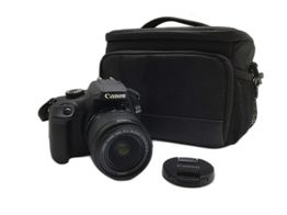 camara digital reflex canon eos 4000d+ef-s 18-55mm iii