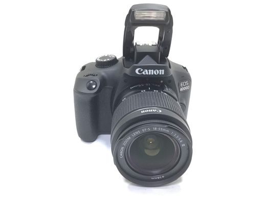 camara digital reflex canon eos 4000d+ef-s 18-55mm iii