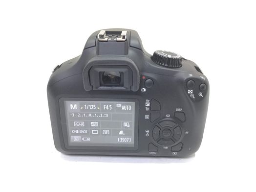 camara digital reflex canon eos 4000d+ef-s 18-55mm iii