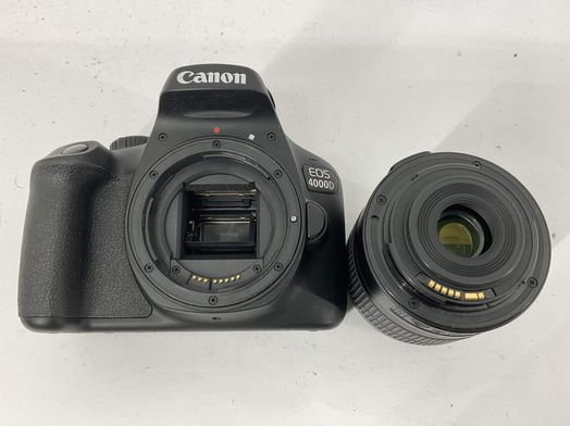 camara digital reflex canon eos 4000d+ef-s 18-55mm iii