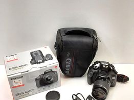 camara digital reflex canon eos 4000d+ef-s 18-55mm iii