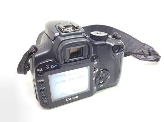 camara digital reflex canon eos 400d+ef-s 18-55mm 1:3.5-5.6 ii