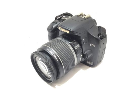camara digital reflex canon eos 450d+ef-s 18-55mm 1:3.5-5.6 is