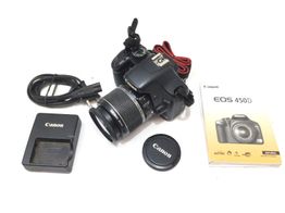 camara digital reflex canon eos 450d+ef-s 18-55mm 1:3.5-5.6 is