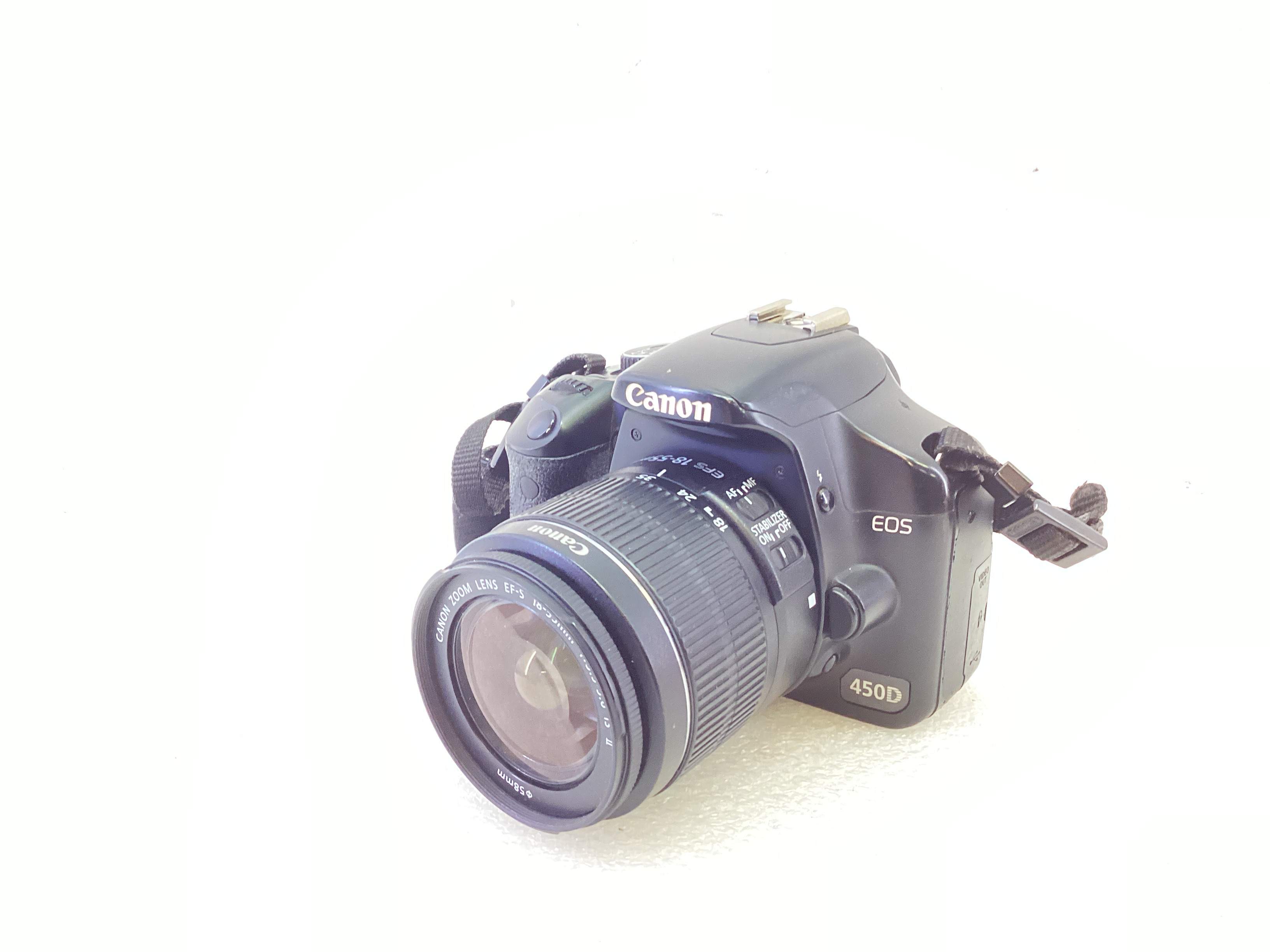 Camara digital reflex Canon Canon-evil-eos-450d-efs-18-55mm-13556