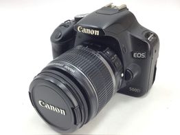 camara digital reflex canon eos 500d+ef-s 18-55mm 1:3.5-5.6 is