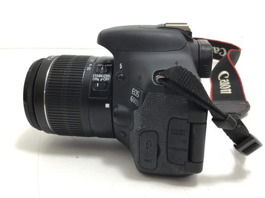 camara digital reflex canon eos 600d+ef-s 18-55mm 1:3.5-5.6 is ii