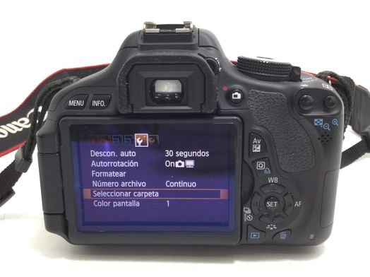 camara digital reflex canon eos 600d+ef-s 18-55mm 1:3.5-5.6 is ii
