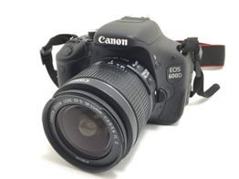 camara digital reflex canon eos 600d+ef-s 18-55mm 1:3.5-5.6 is ii