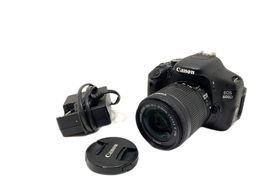 camara digital reflex canon eos 600d+ef-s 18-55mm 1:3.5-5.6 is ii