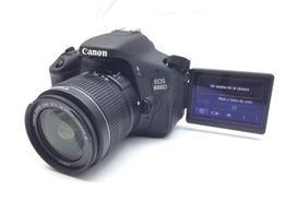 camara digital reflex canon eos 600d+ef-s 18-55mm 1:3.5-5.6 is ii