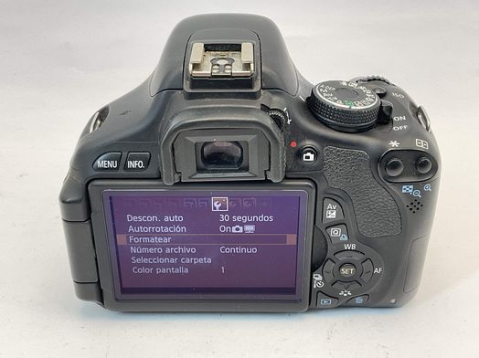 camara digital reflex canon eos 600d