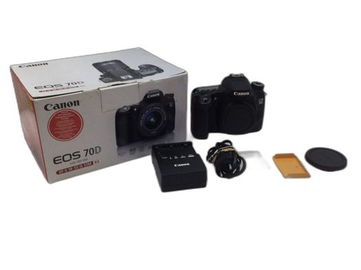 camara digital reflex canon eos 70d