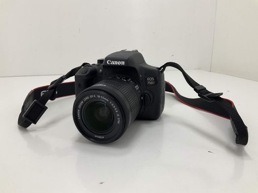 camara digital reflex canon eos 750d+ef-s 18-55mm 1:3.5-5.6 is stm