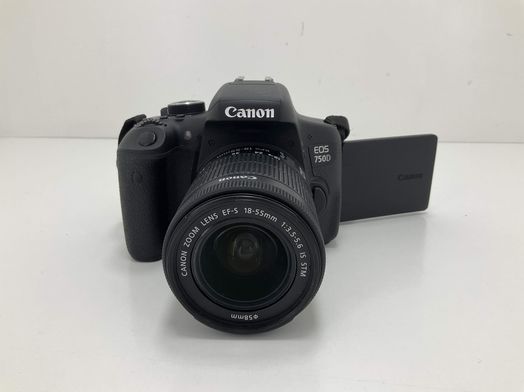camara digital reflex canon eos 750d+ef-s 18-55mm 1:3.5-5.6 is stm