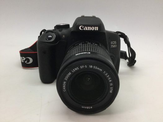 camara digital reflex canon eos 750d+ef-s 18-55mm 1:3.5-5.6 is stm