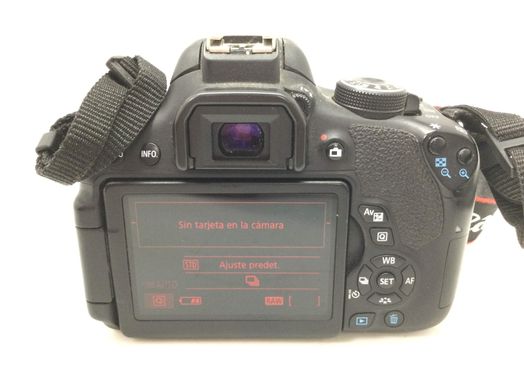 camara digital reflex canon eos 750d+ef-s 18-55mm 1:3.5-5.6 is stm