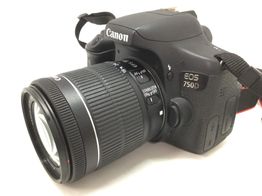 camara digital reflex canon eos 750d+ef-s 18-55mm 1:3.5-5.6 is stm