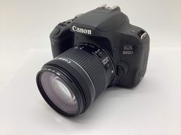 camara digital reflex canon eos 800d (rebel t7i)+ef-s 18-55mm f4-5.6 is stm