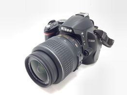 camara digital reflex nikon d3000+ed 18-55mm 1:3.5-5.6g ii af-s dx nikkor