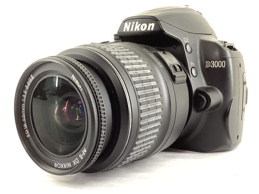 camara digital reflex nikon d3000+ed 18-55mm 1:3.5-5.6g ii af-s dx nikkor